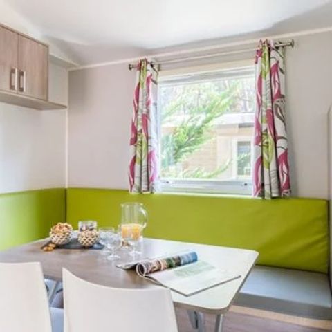 Stacaravan 6 personen - Stacaravan | Comfort | 3 Slaapkamers | 6 Pers. | Verhoogd terras