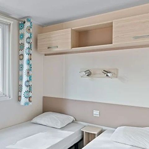 Stacaravan 6 personen - Stacaravan | Comfort | 3 Slaapkamers | 6 Pers. | Verhoogd terras