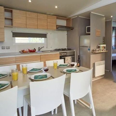 Stacaravan 6 personen - Stacaravan | Comfort XL | 3 slaapkamers | 6 pers. | Verhoogd terras