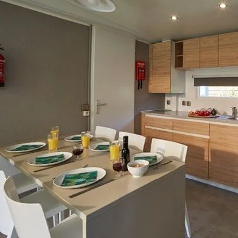 Stacaravan 6 personen - Stacaravan | Comfort XL | 3 slaapkamers | 6 pers. | Verhoogd terras