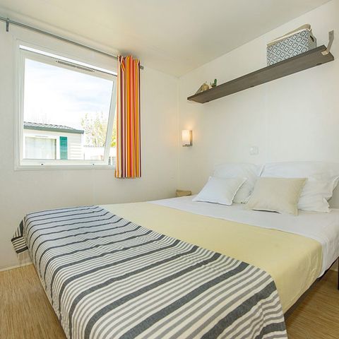 Stacaravan 6 personen - Stacaravan | Comfort | 2 Slaapkamers | 4/6 Pers. | Single terras