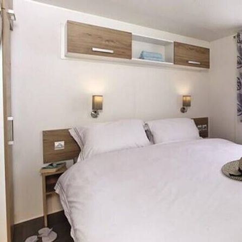 Stacaravan 4 personen - Stacaravan | Premium | 2 Slaapkamers | 4 Pers. | Lounge Terras