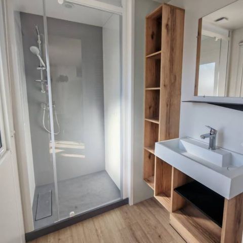 Stacaravan 6 personen - 3 slaapkamers