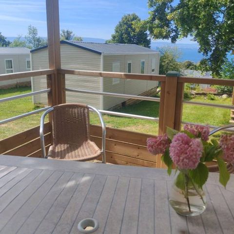 Stacaravan 4 personen - 2 slaapkamers