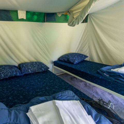 Tent 5 personen - FLEUVE - zonder sanitaire voorzieningen