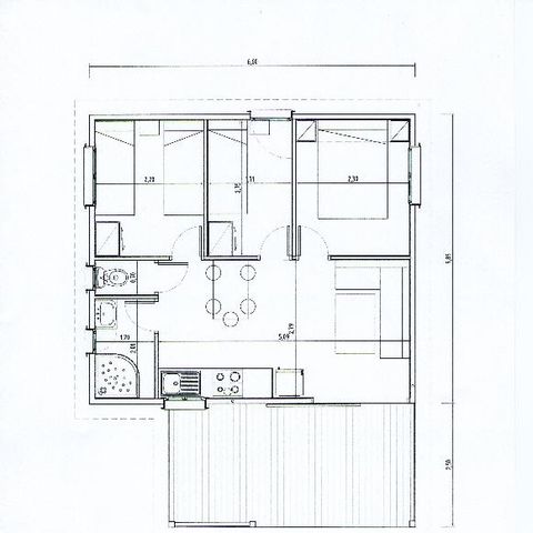 Chalet 7 personen -  PALACE