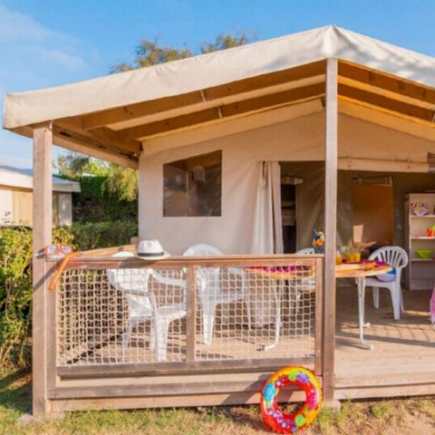 Bungalowtent 5 personen - Junior bungalow voor 5 personen 2 kamers 20m² (20m²)