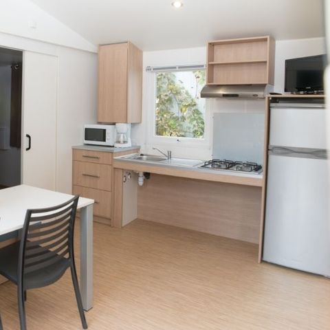 Stacaravan 4 personen - Stacaravan Cocoon 4 personen 2 kamers PMR 30m² - Stacaravan voor 4 personen