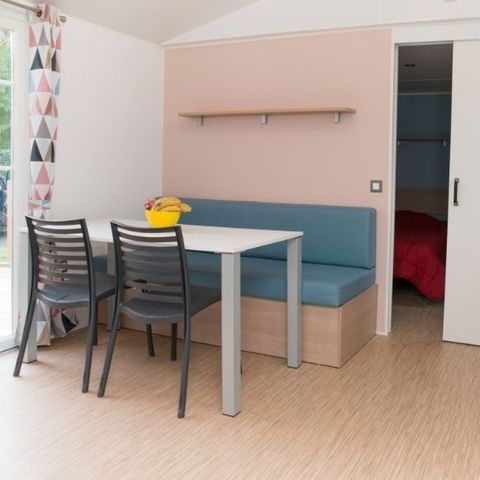 Stacaravan 4 personen - Stacaravan Cocoon 4 personen 2 kamers PMR 30m² - Stacaravan voor 4 personen