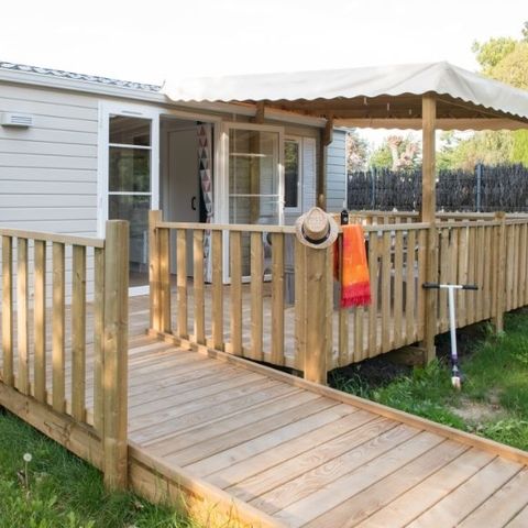 Stacaravan 4 personen - Stacaravan Cocoon 4 personen 2 kamers PMR 30m² - Stacaravan voor 4 personen