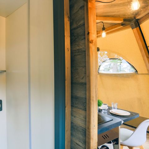 Accommodatie 4 personen - TIPI 4 PERS- 2 slaapkamers