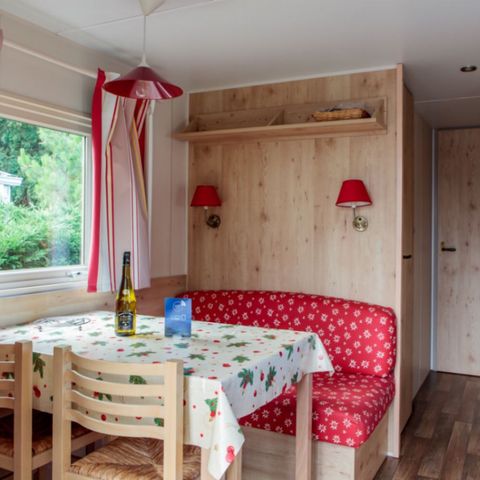 Accommodatie 4 personen - ROULOTTE - 2 SLAAPKAMERS - 2/4 PERSONEN