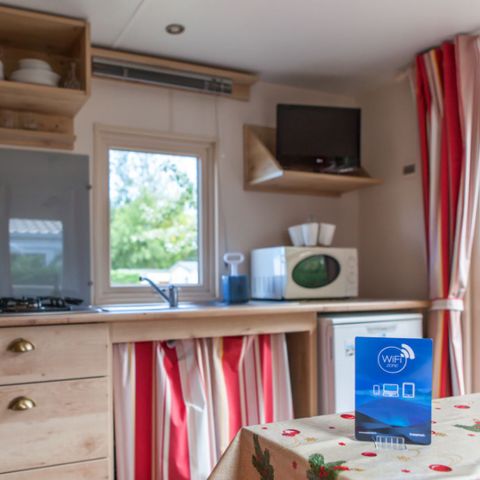 Accommodatie 4 personen - ROULOTTE - 2 SLAAPKAMERS - 2/4 PERSONEN