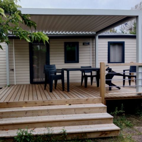 Stacaravan 6 personen - Premium 3 slaapkamers 6 personen