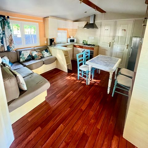 Stacaravan 4 personen - Comfort stacaravan - 2 slaapkamers