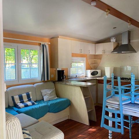 Stacaravan 4 personen - Stacaravan Confort - 2 slaapkamers - PMR - aangepast voor personen met beperkte mobiliteit