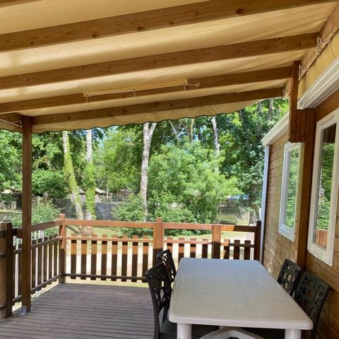 Stacaravan 4 personen - Stacaravan Confort - 2 slaapkamers - PMR - aangepast voor personen met beperkte mobiliteit