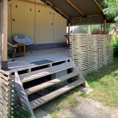 UNIEKE ACCOMMODATIE 5 personen - Kenya Lodge - 2 kamers - Geen sanitair