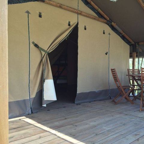 UNIEKE ACCOMMODATIE 5 personen - Kenya Lodge - 2 kamers - Geen sanitair