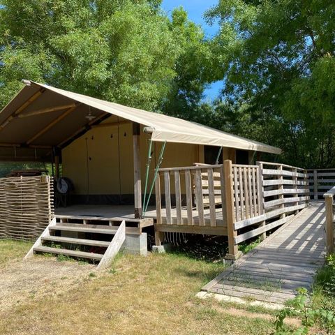 UNIEKE ACCOMMODATIE 5 personen - Kenya Lodge - 2 kamers - Geen sanitair