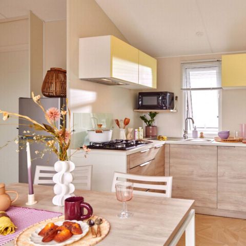 Stacaravan 8 personen - 8 persoons 3 slaapkamer 33m² stacaravan vrije tijd
