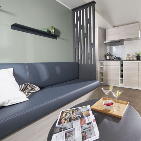 Stacaravan 6 personen - Comfort stacaravan voor 6 personen 2 kamers 35m² - stacaravan