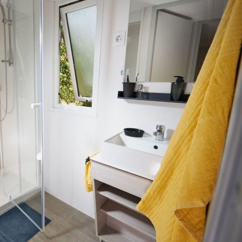 Stacaravan 6 personen - Comfort stacaravan voor 6 personen 2 kamers 35m² - stacaravan