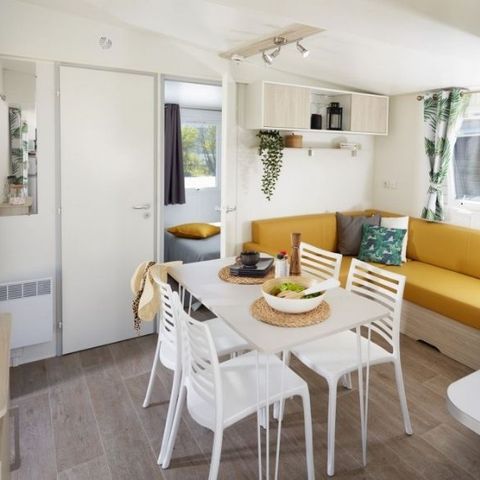 Stacaravan 6 personen - Stacaravan Evasion 6 personen 2 kamers 28m² - Stacaravan voor 6 personen