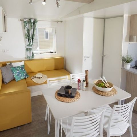 Stacaravan 6 personen - Stacaravan Evasion 6 personen 2 kamers 28m² - Stacaravan voor 6 personen