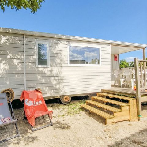 Stacaravan 6 personen - LEISURE - 3 slaapkamers - TV