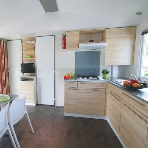 Stacaravan 6 personen - Stacaravan Leisure 6 personen 3 slaapkamers 30m ² (30m ²)