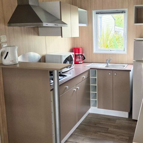Chalet 4 personen - Chalet Cocoon 4 slaapplaatsen, 2 slaapkamers 24m².