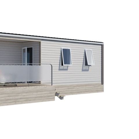 Stacaravan 5 personen - Stacaravan Evasion 5 personen 2 kamers 23m² - Stacaravan voor 5 personen