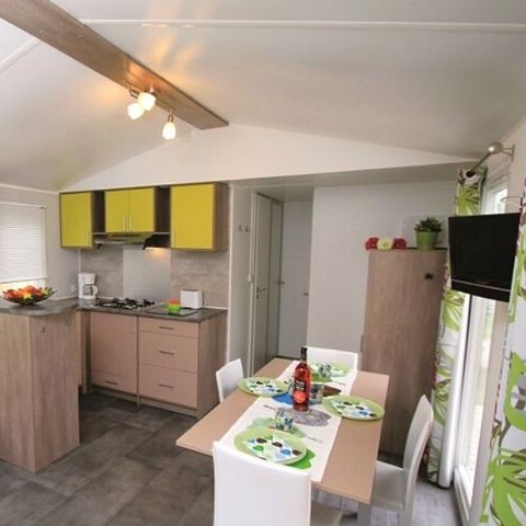 Stacaravan 8 personen - Stacaravan Confort 8 personen 4 kamers 37m² - stacaravan voor 8 personen