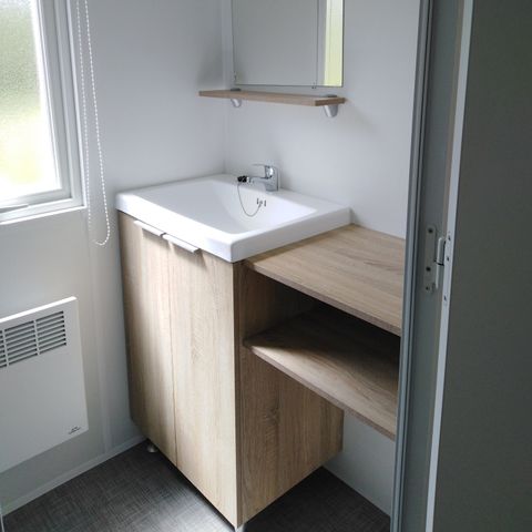 Stacaravan 6 personen - 6 pers 2 sdb airconditioning