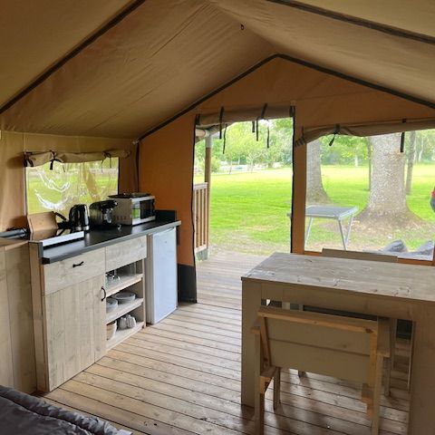 Tent 2 personen - Safari Uitzonderlijke tent zonder sanitaire voorzieningen