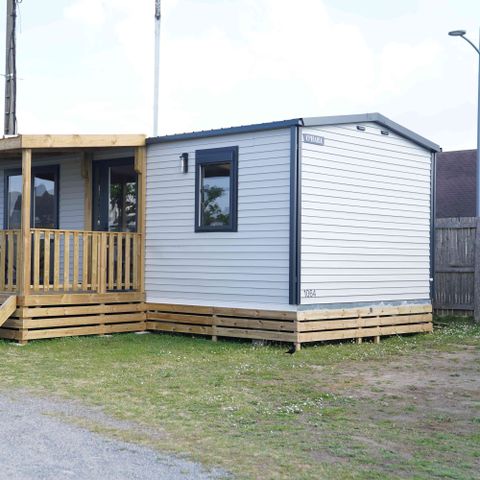 Stacaravan 6 personen - Stacaravan 3 slaapkamers 2 badkamers - straatkant