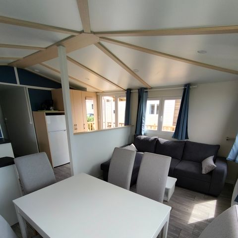 Stacaravan 6 personen - Stacaravan met 3 slaapkamers