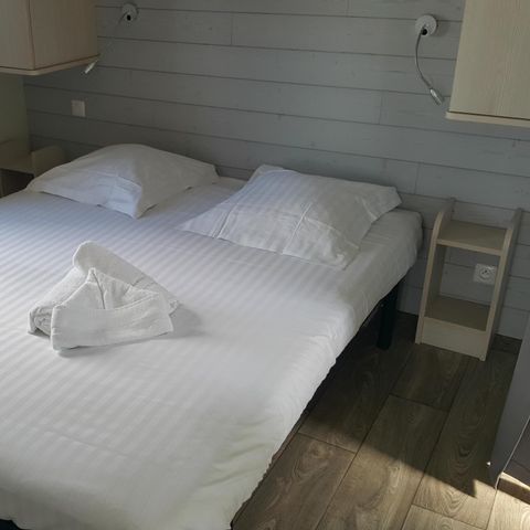 Stacaravan 2 personen - Stacaravan 1 slaapkamer Zeezicht