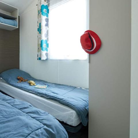 Stacaravan 4 personen - 2 slaapkamers