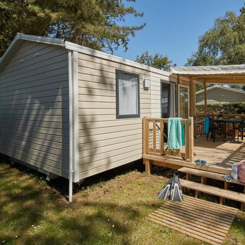 Stacaravan 4 personen - 2 slaapkamers