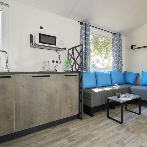 Stacaravan 6 personen - 2 Slaapkamers 4/6 personen