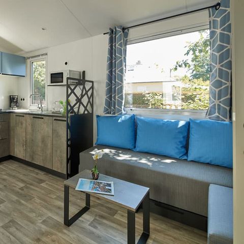 Stacaravan 6 personen - 2 Slaapkamers 4/6 personen