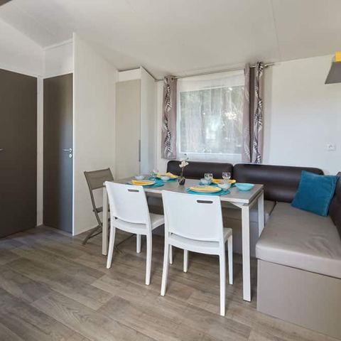 Stacaravan 6 personen - 3 slaapkamers