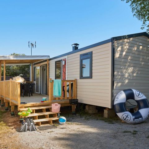 Stacaravan 8 personen - 3 slaapkamers