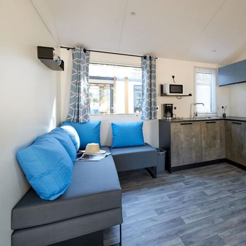 Stacaravan 8 personen - 3 slaapkamers