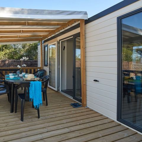 Stacaravan 8 personen - 3 slaapkamers