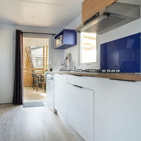 Stacaravan 5 personen - Comfort Déclik 2 slaapkamers