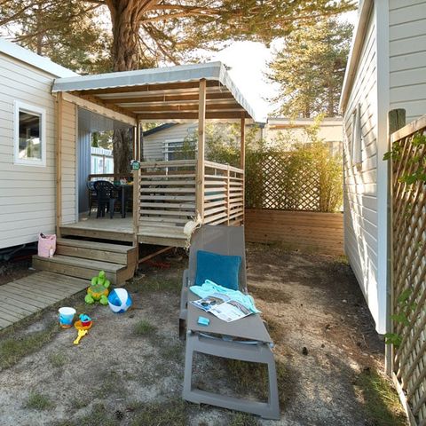 Stacaravan 5 personen - Comfort Déclik 2 slaapkamers