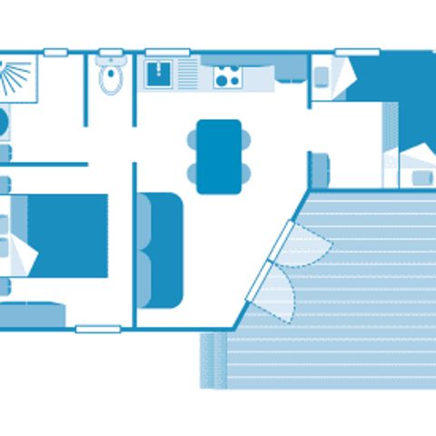 Chalet 5 personen - Chalet 5p 2ch ***